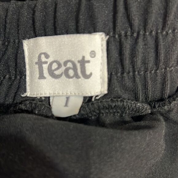 FEAT Black Joggers size 1 (men’s small) NWOT - Picture 11 of 13